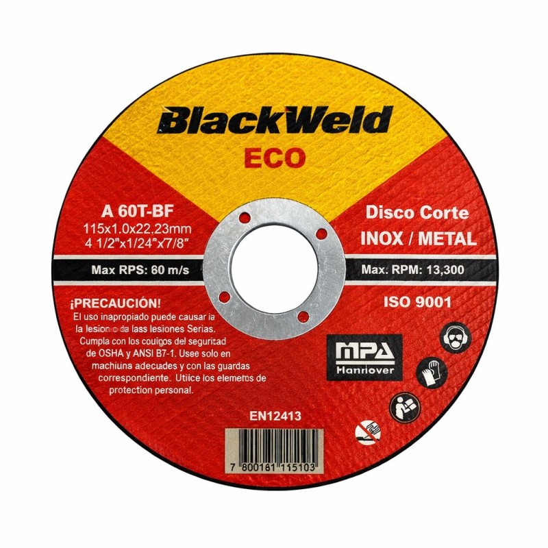 Disco Corte Metal 7" x 3.0mm (MG-25180-30)