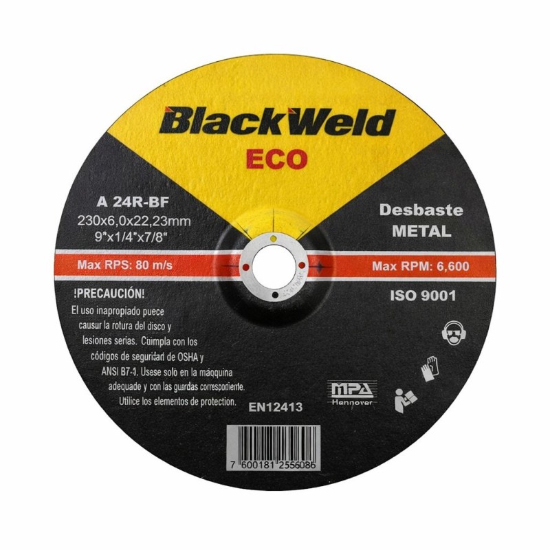 Disco Desbaste Metal 9" x 6.0mm (MG-35230-60)