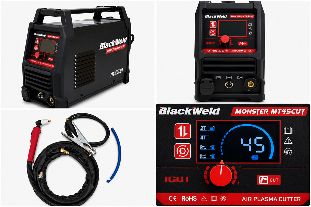 Maquina Corte por Plasma MONSTER MT45CUT / 40 Amp. / 220v
