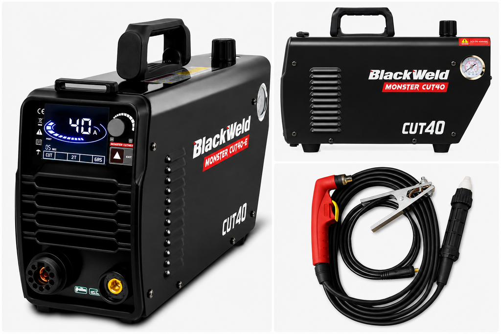 Maquina Corte por Plasma MONSTERCUT40 con Panel LED/ 40 Amp. / 220v