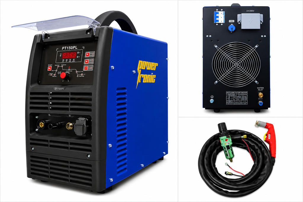 Maquina Corte por Plasma - Powertronic PT150PL / 150 Amp. / 380v