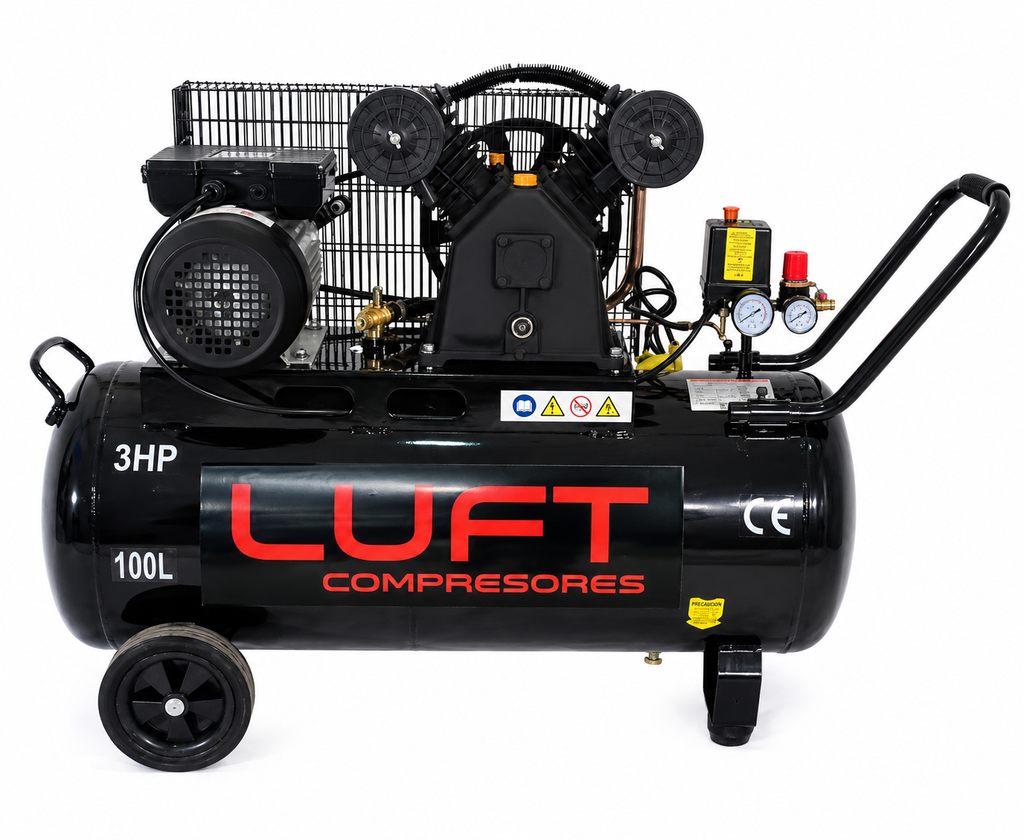 COMPRESOR 100L 3HP 8BAR (HM-W-0.25/100L)