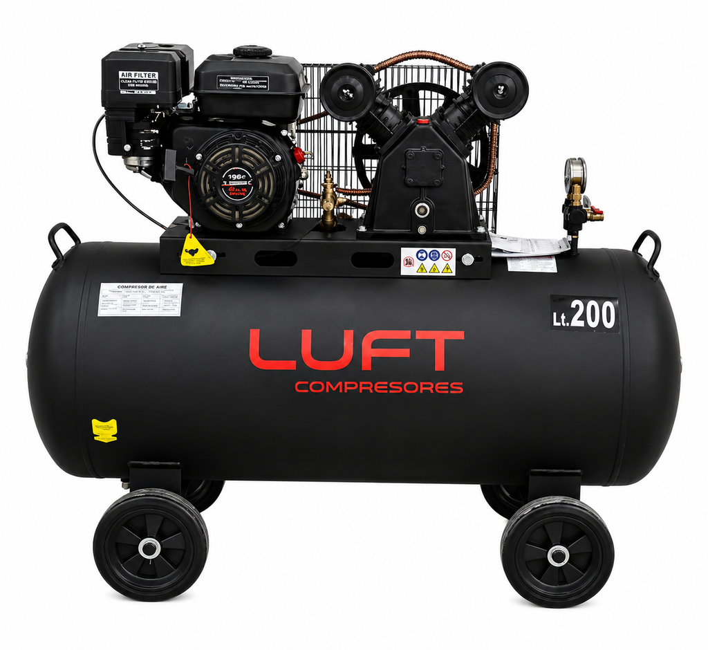 COMPRESOR AUTÓNOMO DE 6,5HP 200LTS (HM-V-0,25Q/200L)