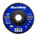 Disco Traslapado Metal 4.5" / GRANO 40 - (MG-45115-A40)