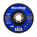 Disco Traslapado Metal 4.5" / GRANO 80 - (MG-45115-A80)