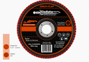 Disco Flap 4 1/2" acero y madera gr120