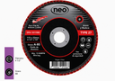Disco Flap 4 1/2" acero / madera gr80 dfa